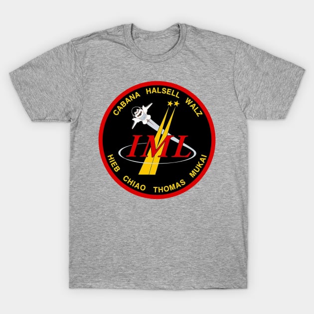 STS-65 Mission Patch T-Shirt by Spacestuffplus